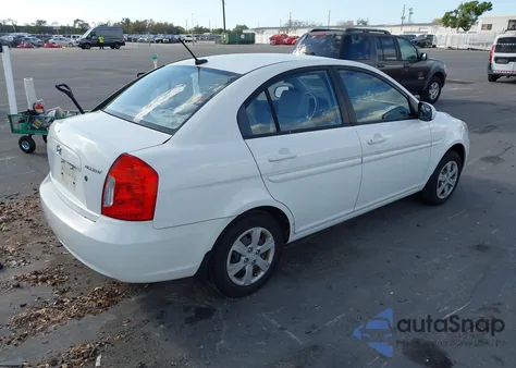 2010 Hyundai Accent Gls z USA, uszkodzony, nr VIN KMHCN4AC6AU502953